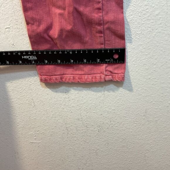 Love Moschino Pants Womens 28 Pink distressed casual day Stretch Denim Jeans - Picture 5 of 15